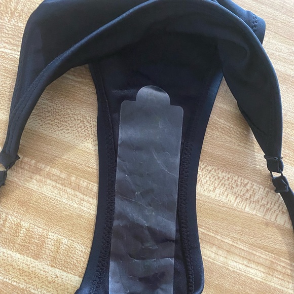 NWT String Bikini Bottom- Black - Picture 6 of 6